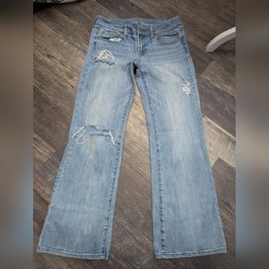 American eagle favorite boyfriend stretch jeans